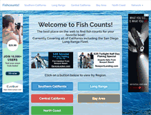 Tablet Screenshot of fishcounts.com